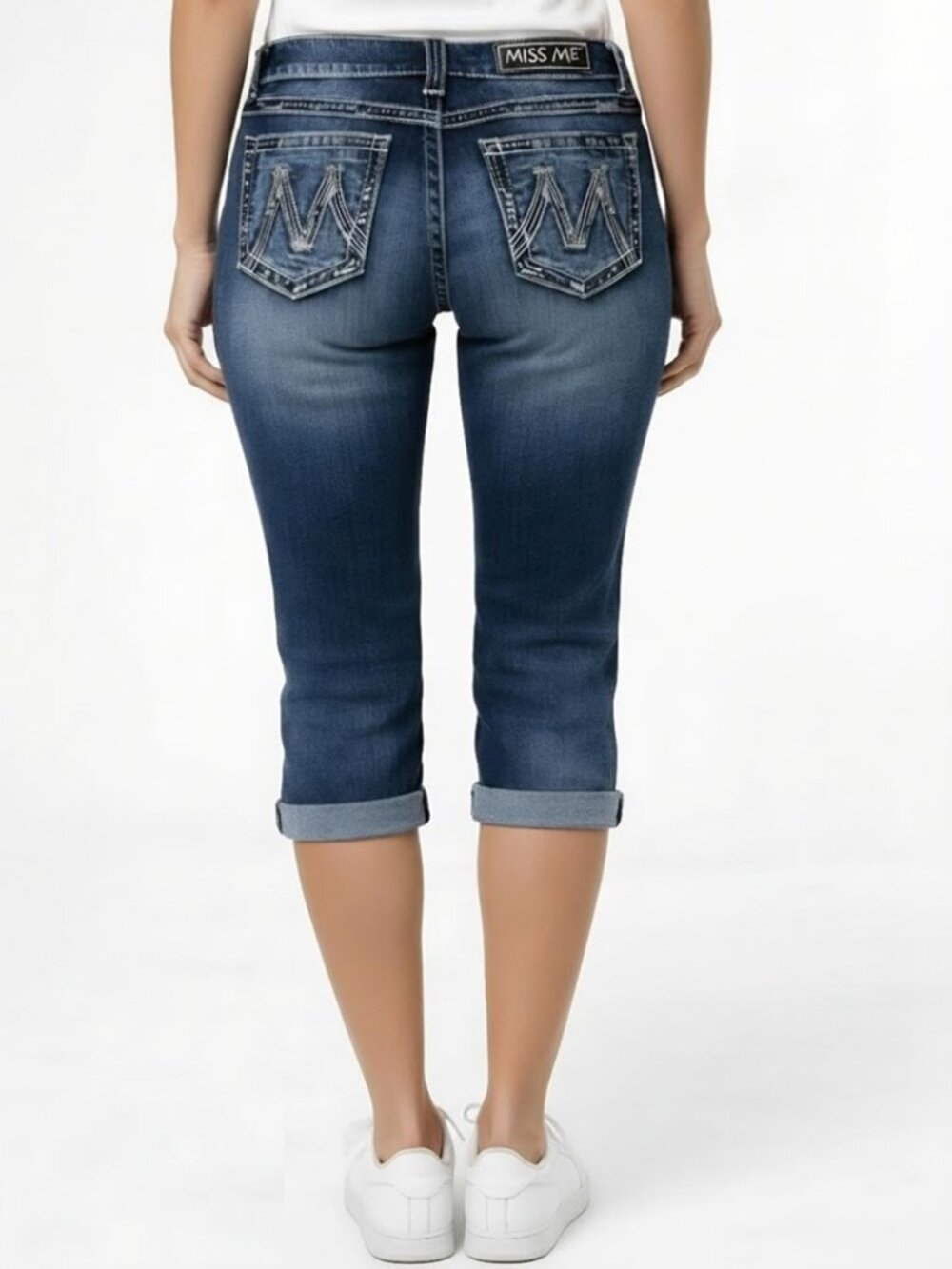 Miss Me “ The M Series” Capri Jeans